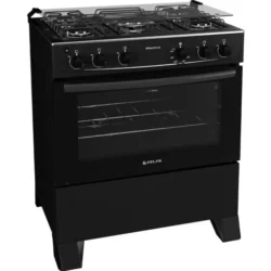 FOGAO 5B AUTOMÁTICO ATLAS MONACO PLUS PRETO