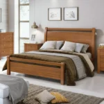 CAMA LOPAS CASAL REALI ROVERE NATURALE