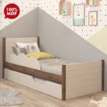 CAMA CIMOL BIBOX ELZA OFF WHITE / CAFE