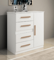 COMODA SAPATEIRA 4G BRANCA