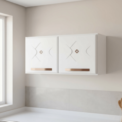 ARMARIO TELASUL DUPLO BAIXO NEW MIRAGE BRANCO
