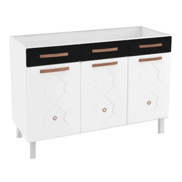 balcao-de-cozinha-para-pia-em-aco-mirage-new-3-portas-2-gavetas-branco-preto-telasul-330431-cape