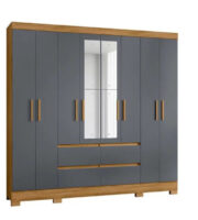 RP. BELÉM 8P 4G C/ ESPELHO - CINZA RP. BELÉM 8P 4G C/ ESPELHO - CINZA