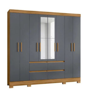 RP. BELÉM 8P 4G C/ ESPELHO - CINZA