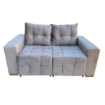 ESTOFADO BOMFLEX CROACIA RETRATIL CAPUCCINO VELUDO ESTOFADO BOMFLEX CROACIA RETRATIL CAPUCCINO VELUDO