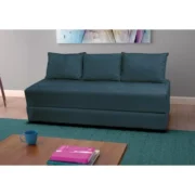 Bicama c/ 3 almofadas tecido suede