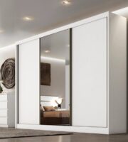 GUARDA-ROUPA CASAL SOLLO PLUS 3P CORRER 6G C/ ESPELHO BR GUARDA-ROUPA CASAL SOLLO PLUS 3P CORRER 6G C/ ESPELHO BR