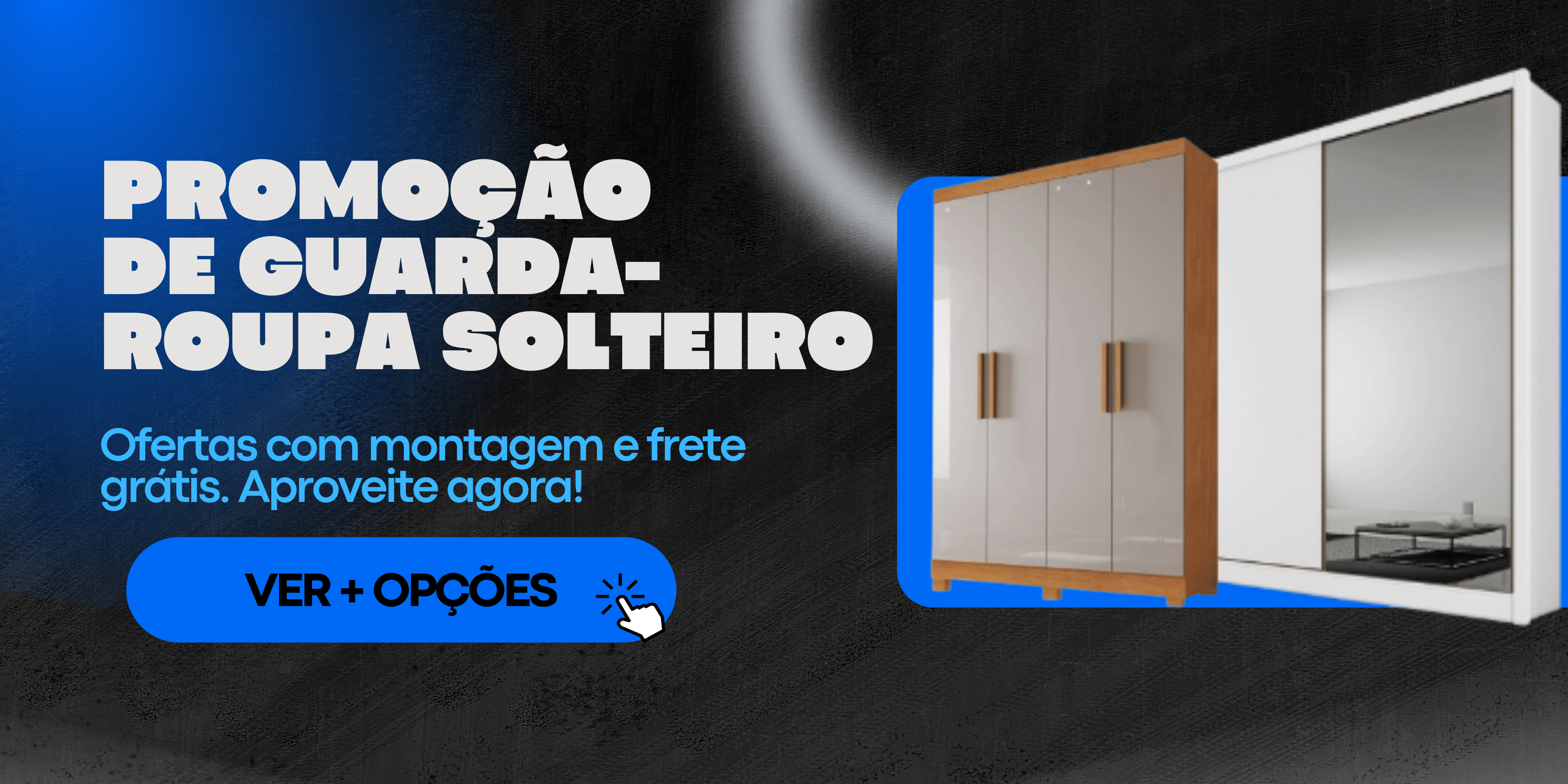 Promoção Guarda-Roupa Solteiro