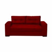 Sofá 3 Lugares Confort Vermelho Masterflex