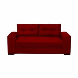 Sofá 3 Lugares Confort Vermelho Masterflex