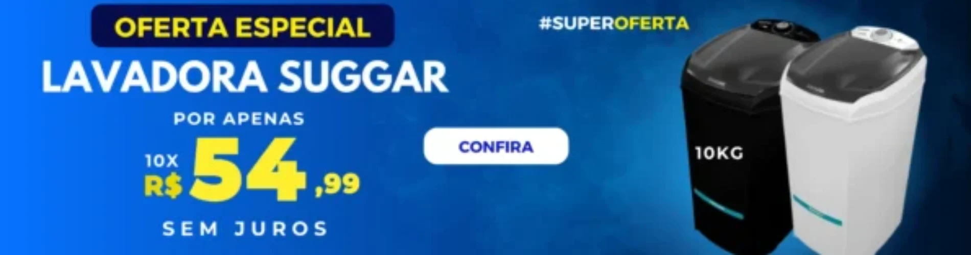 Lavadora Suggar 10KG