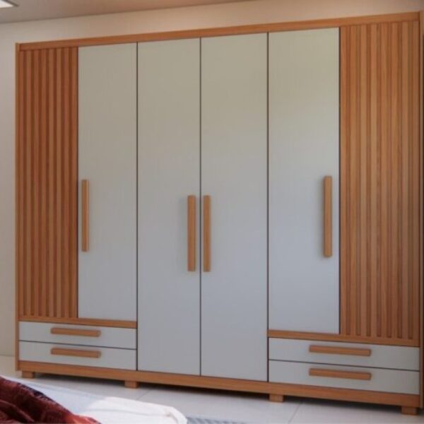 ROUPEIRO CASAL 6P 4G RIPADO PE / OFF WHITE