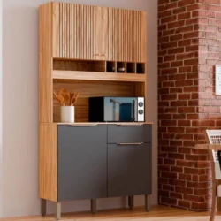 armario-de-cozinha-kit-4-portas-1-gaveta-em-mdf-ronipa-moscato-amendoa-chumbo-large-1
