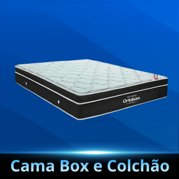 Cama box e Colchão