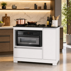 BALCAO COOKTOP C/ TAMPO NT BRANCO